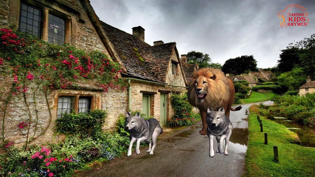 Domestic Animals Finger Family Rhymes Collections Cow | Cartoon 3D Rhymes For Children