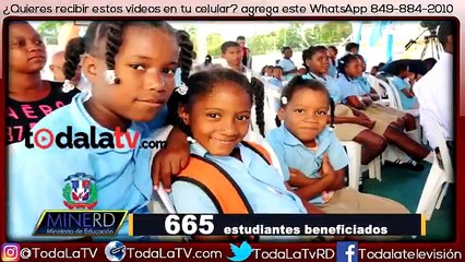 Danilo hace entrega de un centro educativo con 21 nuevas aulas en San Cristóbal-Video