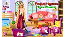 NEW dibujos animados en línea para niñas—Embarazada de rapunzel, la limpieza en la sala de Juegos para los niños