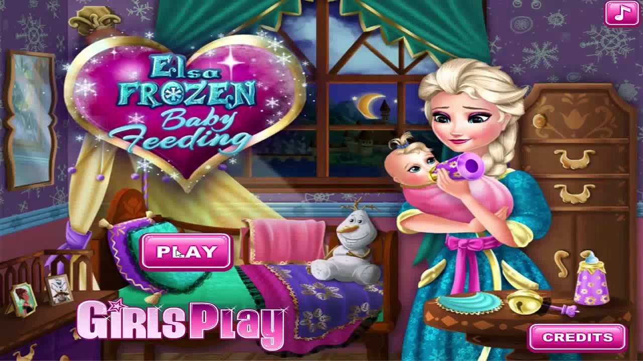 Anna Frozen Nascimento Bebê Jogo / Annas Valentine Baby Kids Games
