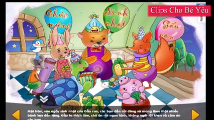 Gấu Con Bị Sâu Răng - Kể truyện cho bé