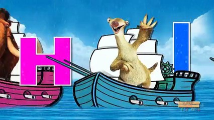 ABC Songs For Children Ice Age Cartoon | ABC Alphabets Song For Kids Nursery Rhymes