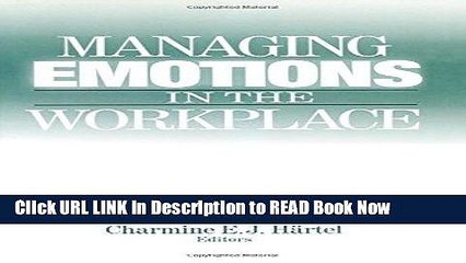 Best PDF Managing Emotions in the Workplace Online PDF