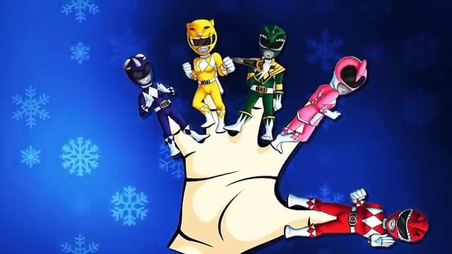 Paw Patrol Power Rangers Finger Family Song for Kids Children Babies - Nursery Rhymes Song