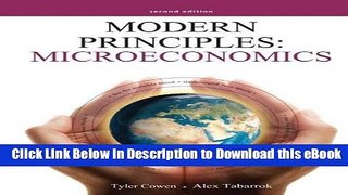 eBook Free Modern Principles: Microeconomics 2nd Edition Free Online