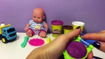 Water Babies Doll Poops and Pees Diaper Change Poop Drink and Wet Feeding Baby Video