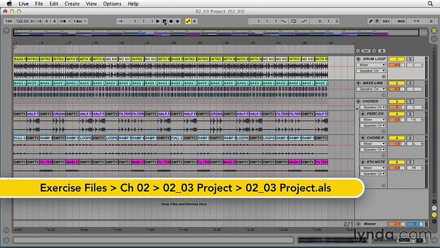 2.3 - Creating song arrangements with randomized Follow Actions