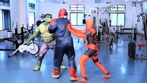 The Incredible Hulk vs Deadpool - Real Life Superhero Battle | Death Match