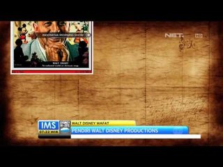 Today's History 15 Desember 1966 Walt Disney meninggal - IMS