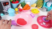 614 Deluxe Slice and Play Food Set Play Doh Fried Eggs Cooking Set Toy Kitchen Cutting Fru