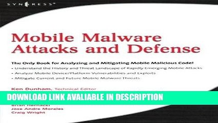 pdf online Mobile Malware Attacks and Defense Full Book