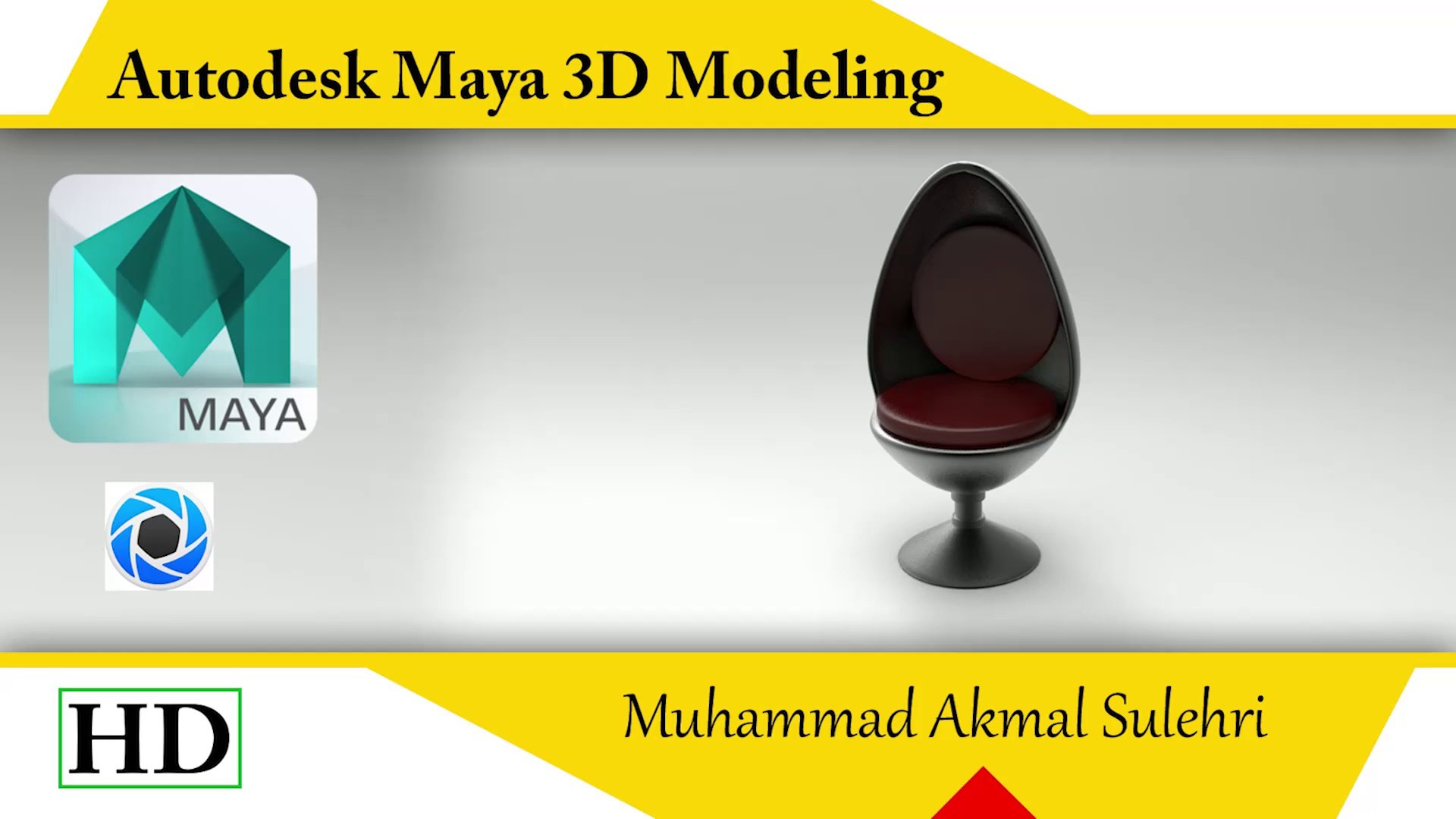 ⁣Autodesk maya modeling techniques texture keyshot 3d