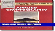 PDF [DOWNLOAD] Applied Cryptography: Protocols, Algorithms, and Source Code in C BEST PDF