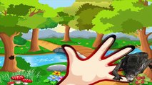 Crocodile Finger family 3d rhyme | Lion Vs Crocodile | Elephant Vs Crocodile