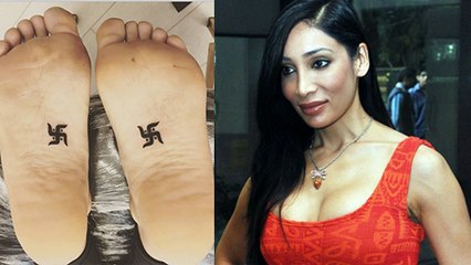 Sofia Hayat REACTS To Her Swastika Tattoo On Feet | Instagram