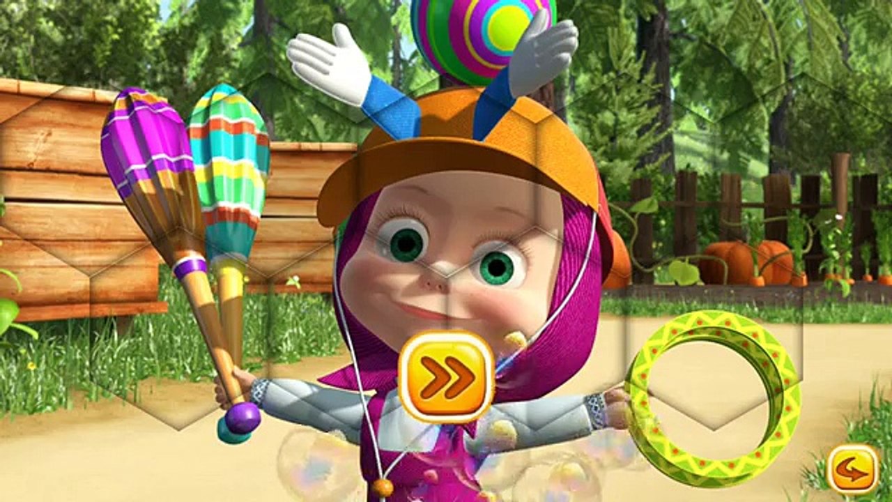 Kids Games : Masha and the Bear - Android educational gameplay Movie apps free kids best М