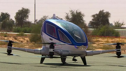 Mit dem Drohnen-Taxi durch die Luft