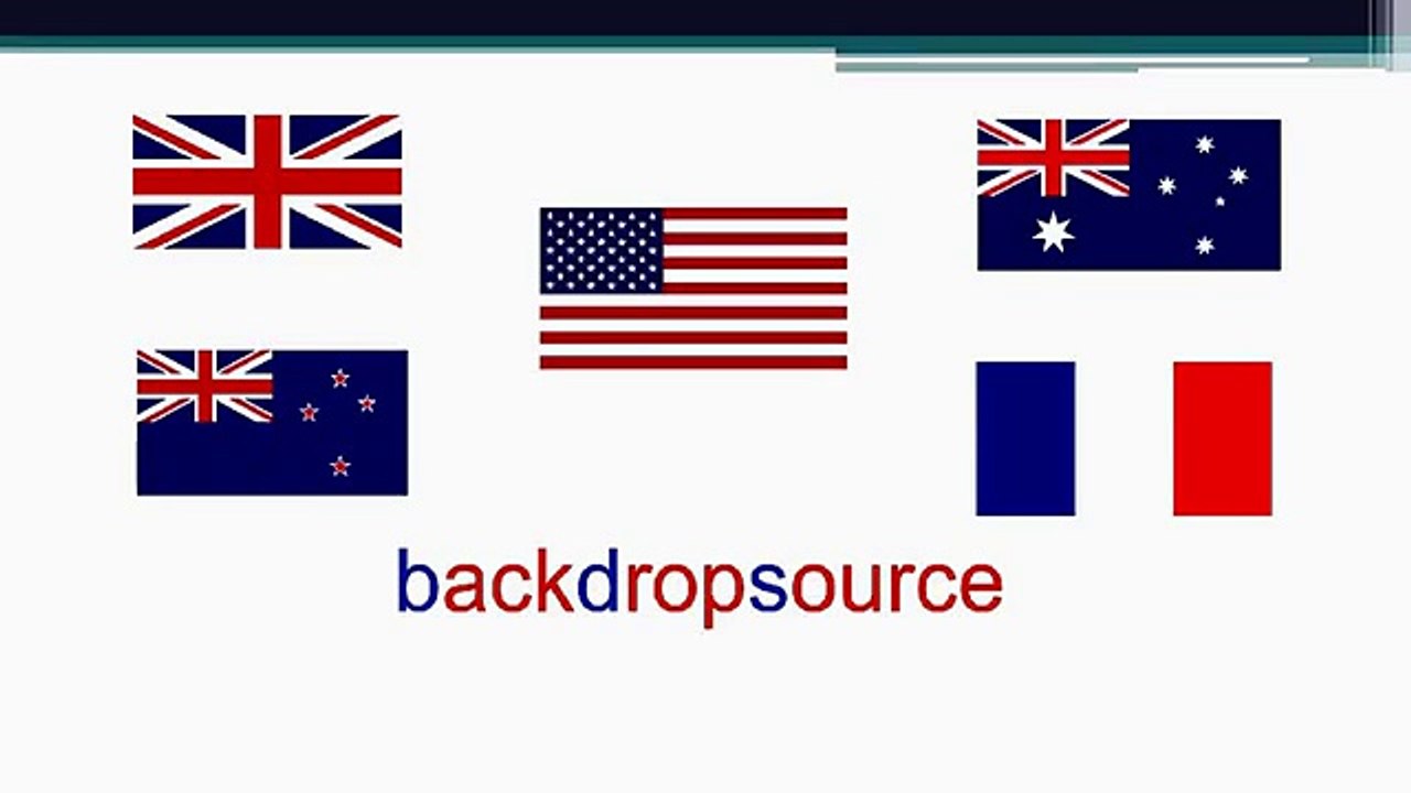 Chromakey green and blue screen