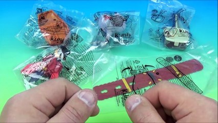 KUBO and THE TWO STRINGS SET OF 5 BURGER KING 2016 KIDS MEAL MOVIE TOYS VIDEO REVIEW-4e5sMCqjyv0