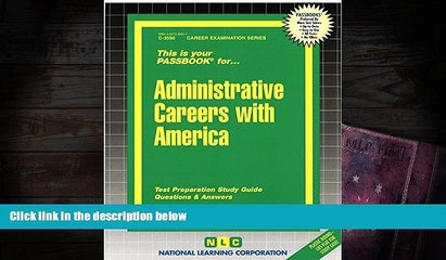 Popular Book  Administrative Careers with America(Passbooks) (Career Examination Passbooks)  For