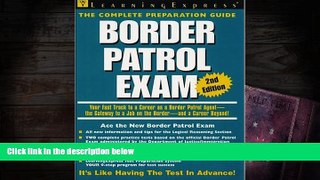 Popular Book  Border Patrol Exam, Second Edition  For Online