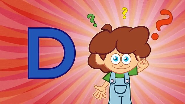D Harfi - ABC Alfabe SEVİMLİ DOSTLAR Çocuk Şarkıları (Türkçe Çizgi Film - Klip)