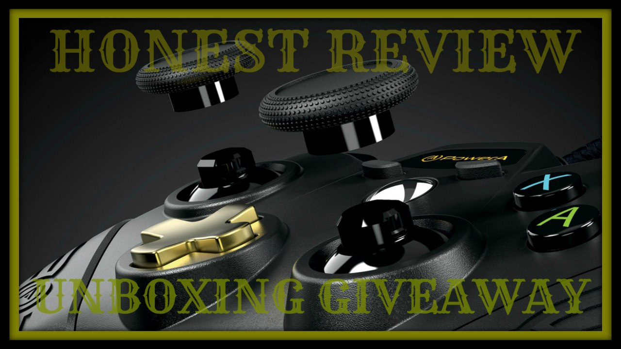 xbox one and windows PowerA fusion wired competitive controller unboxing review with giveaway