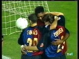 27.10.1999 - 1999-2000 UEFA Champions League Group B Matchday 5 Barcelona 5-0 AIK Stockholm