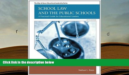 Popular Book  School Law and the Public Schools: A Practical Guide for Educational Leaders (5th