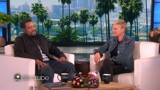 Ice Cube Talks Fist Fight and Football ON THE ELLEN(COMEDY QUEEN) Show