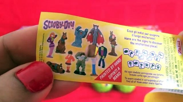 Surprise eggs surprise toys for kids , Scooby doo chocolate eggs for kids, like kinder unboxing