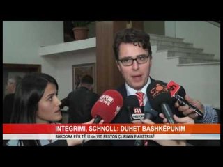 INTEGRIMI, SCHNOLL: DUHET BASHKËPUNIM