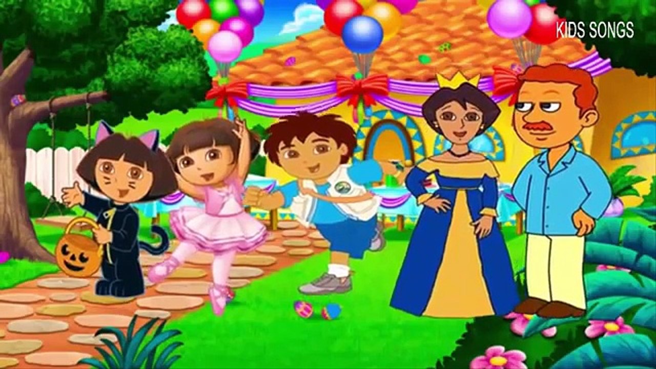 Dora la exploradora Dedo de la Familia de las Canciones | Rimas infantiles para los Niños y los Niños