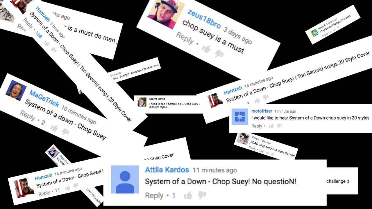 System of a Down chanté en 20 styles différents : Michael Jackson, Funk, Pop..