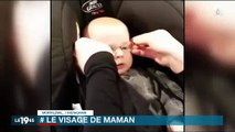 Buzz : Un bébé danois découvre le visage de sa maman pour la première fois - Vidéo