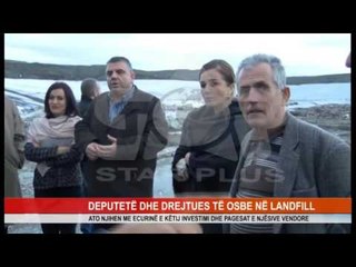 DEPUTETË DHE DREJTUES TË OSBE NË LANDFILL