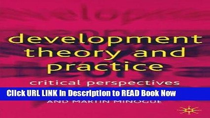 Download Free Development Theory and Practice: Critical Perspectives Free ePub Download