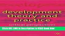 Best PDF Development Theory and Practice: Critical Perspectives Online Free