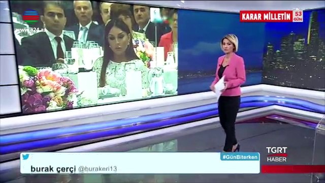 Vitseprezident Mehriban Əliyeva Türkiyə mediasında