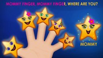 estrellas dedo de la familia | twinkle twinkle little star | rimas | niños canciones