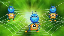Itsy Bitsy Spider canción infantil Con Letra de dibujos animados Animación Rimas y Canciones para Niños