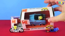 MINIONS | Despicable Me | Die-cast Minion Made Vehicles | with Dave, Tim & Stuart