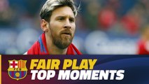 5 examples of FC Barcelona’s values and fair play