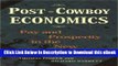 eBook Free Post-Cowboy Economics: Pay And Prosperity In The New American West Free Online