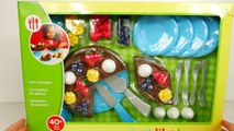 JUST LIKE HOME Cake Designer Toy VELCRO FOOD CUTTING PLAYSET