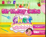 NEW Игры для детей—Печем торт на день рождения 2—мультик для девочек