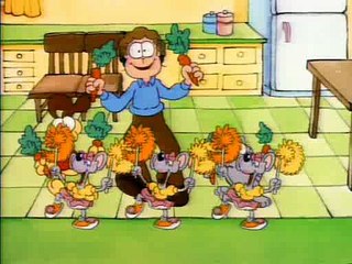 Garfield És Barátai - 4x16 - The Animated, Automated Cartoon - It's A Wonderful Wade - Truckin' Odie_Hun