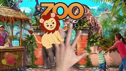 Zoo new Finger Family | Nursery Rhyme for Children | 4K Video