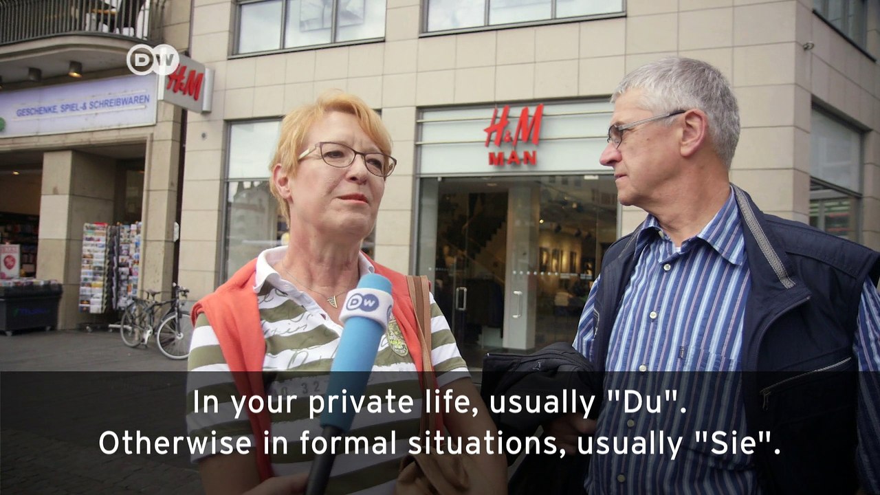 Du or Sie? How to say 'you' to a German | Meet the Germans