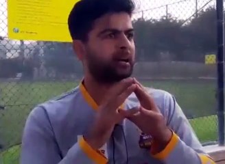Ahmed Shehzad talks about his comeback